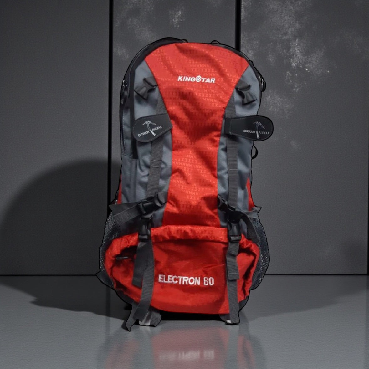 King Star- Hiking 60L Backpacks | Red