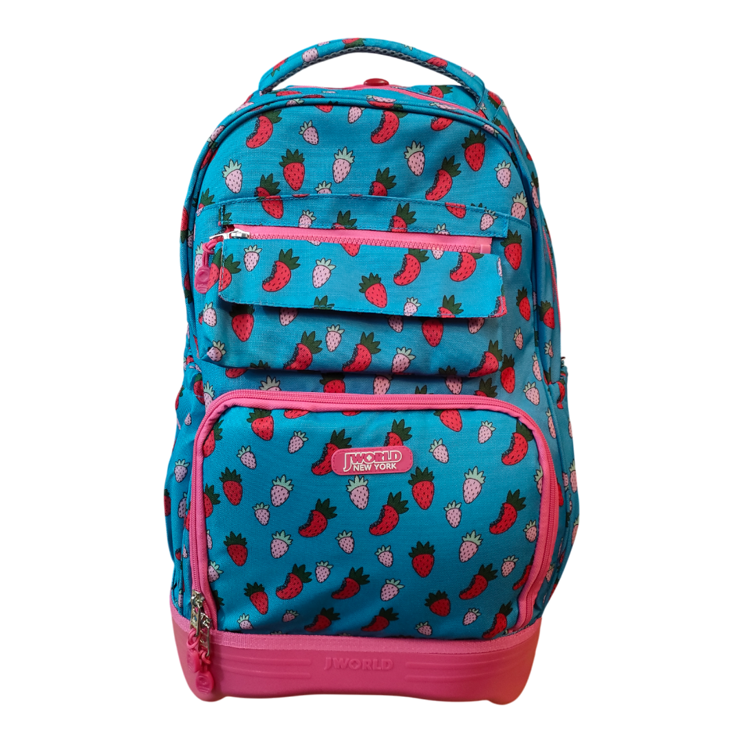 J World Kids Backpack | With Wheels