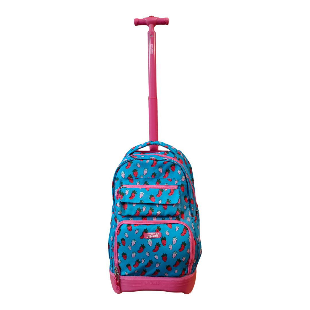 J World Kids Backpack | With Wheels