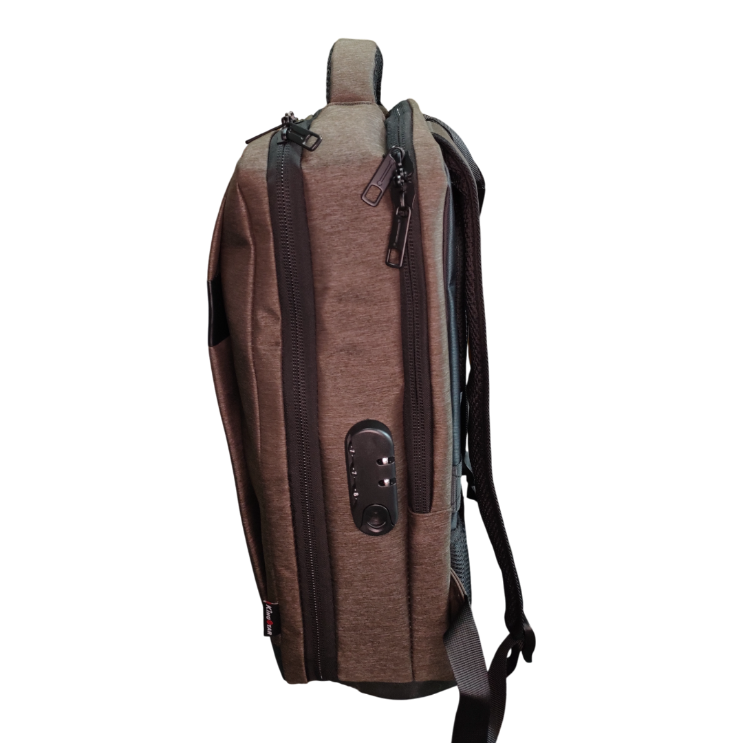 King Star L/P Backpack | USB Charging Port | Lock