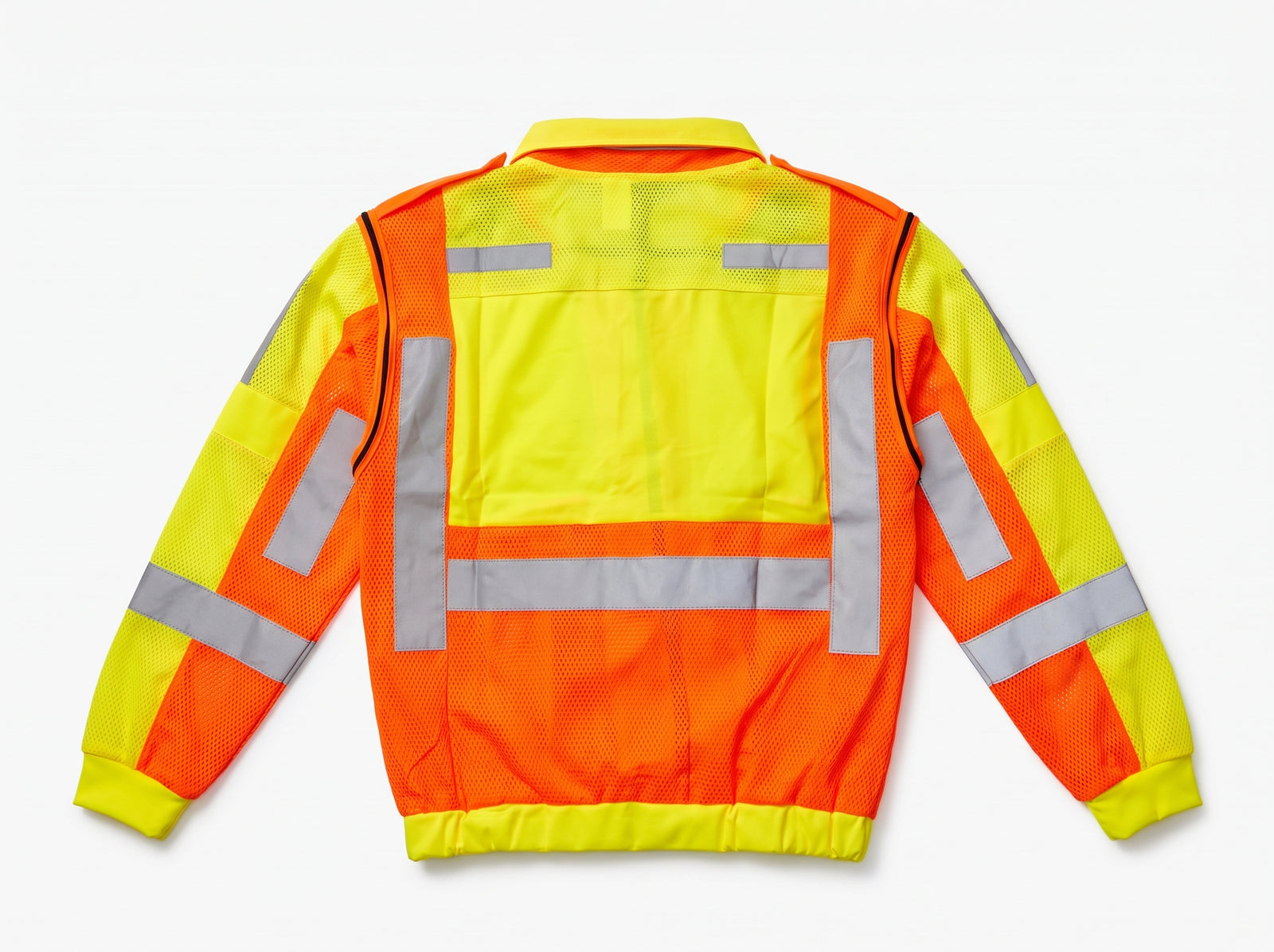 High-Visibility Reversible Safety Jacket