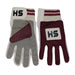 HS Indoor Batting Gloves | Art Leather | Grey/Brown