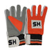HS Indoor Batting Gloves | Art Leather | Grey/Orange