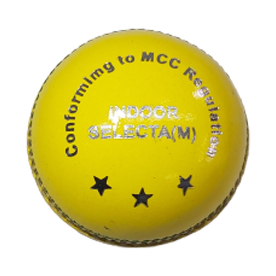 Grip Indoor Cricket Ball | Yellow