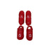 Grip Karate Shin Instep | Red