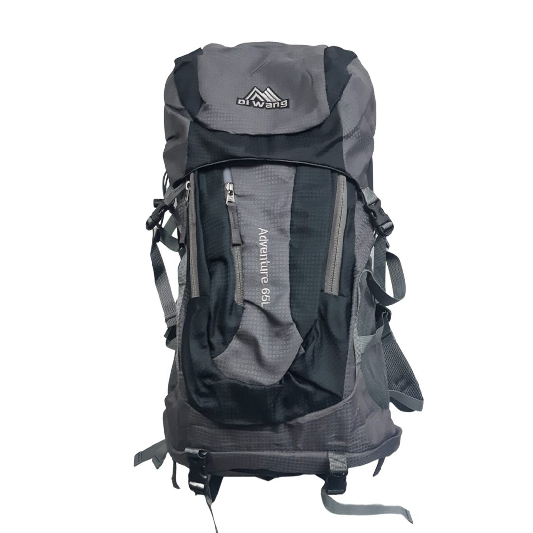 Grip King Star - Adventure 65L Backpack | Black / Grey