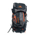 King Star - Adventure 65L Hiking Backpack | Black / Orange