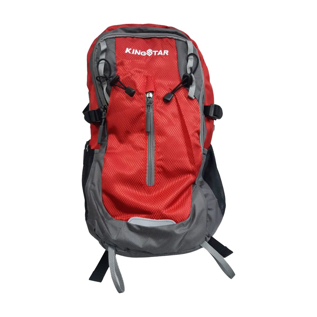 Grip King Star - Trail Walker Backpack | Red / Gray
