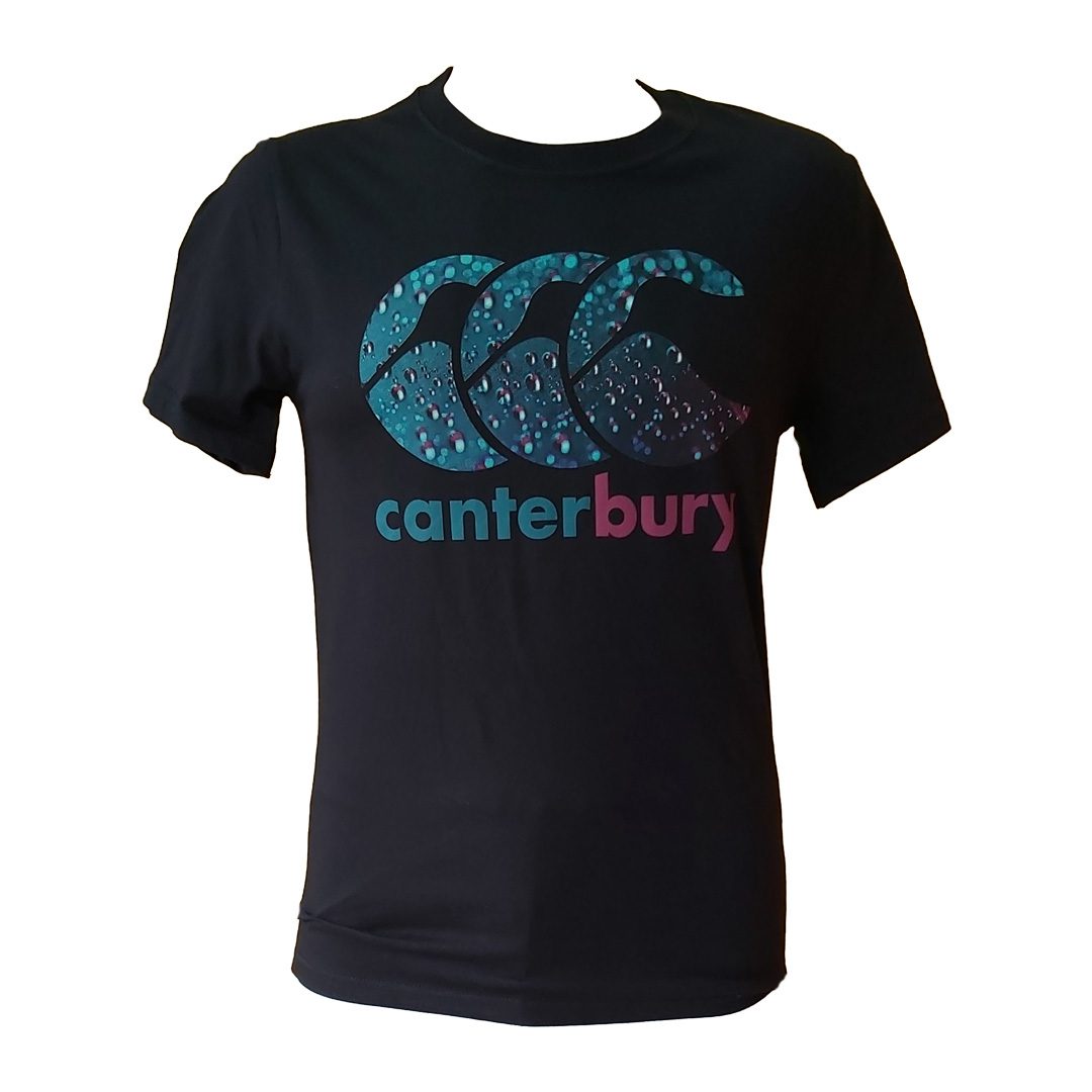 Canterbury Large CCC Logo Tee | Drops / Black