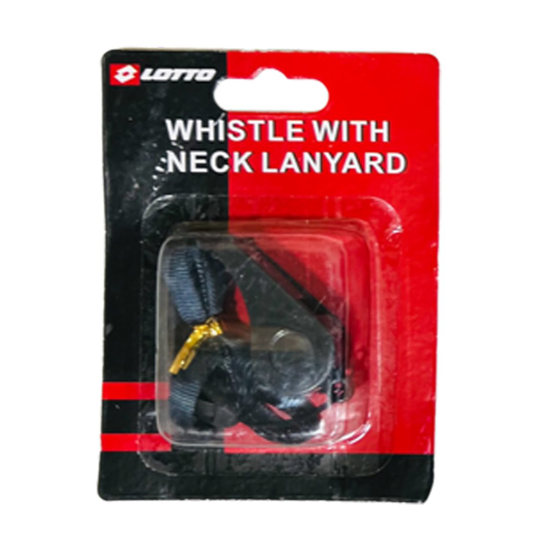 Lotto PVC Whistle With Lanyard