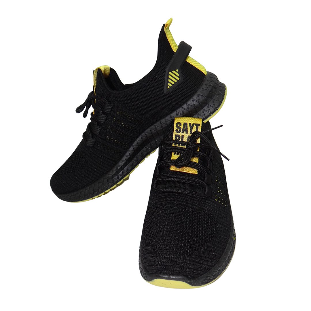 Six Seven Leisure Shoe | Mens | Black / Yellow