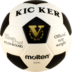 Molten Kicker S5SL | Water Proof | White / Black