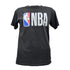 NBA Straight HEM Printed T-Shirt | Black