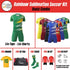 Grip Rainbow Sublimation | Soccer Kit | Red/Yellow | Senior
