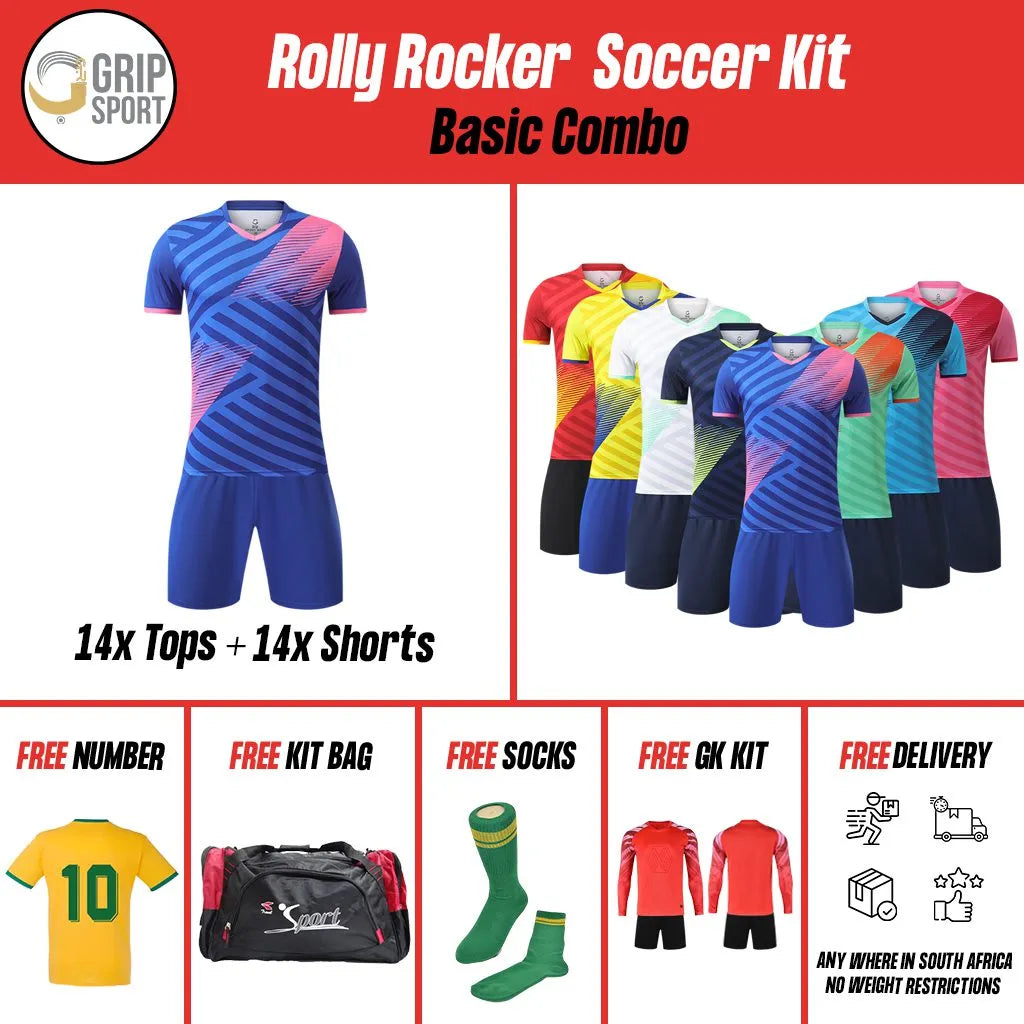 Grip Rolly Rocker | Soccer Kit | White | Senior