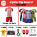Grip Argentina Style | Soccer Kit | Navy/White | Senior