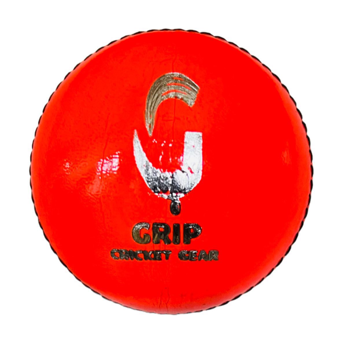 Grip Star Cricket Ball | 156 gram | Orange