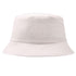 Plain Bucket Hat | White