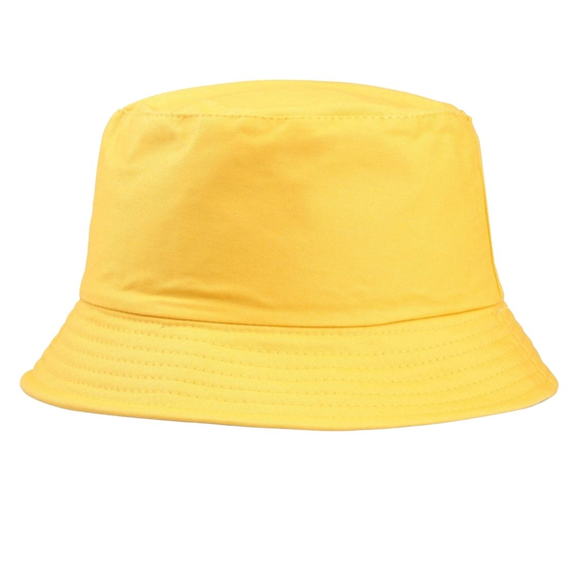 Plain Bucket Hat | Yellow