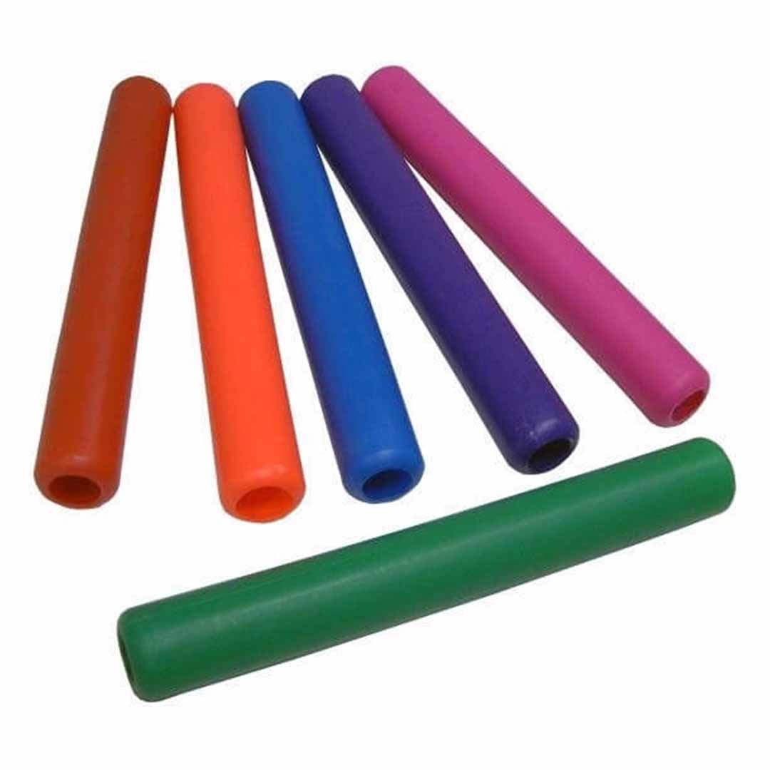 Grip Relay Batons | Set of 6 | Plastic