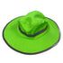 Sun-Out Off Face Hat | Safety Hat | Lime Green