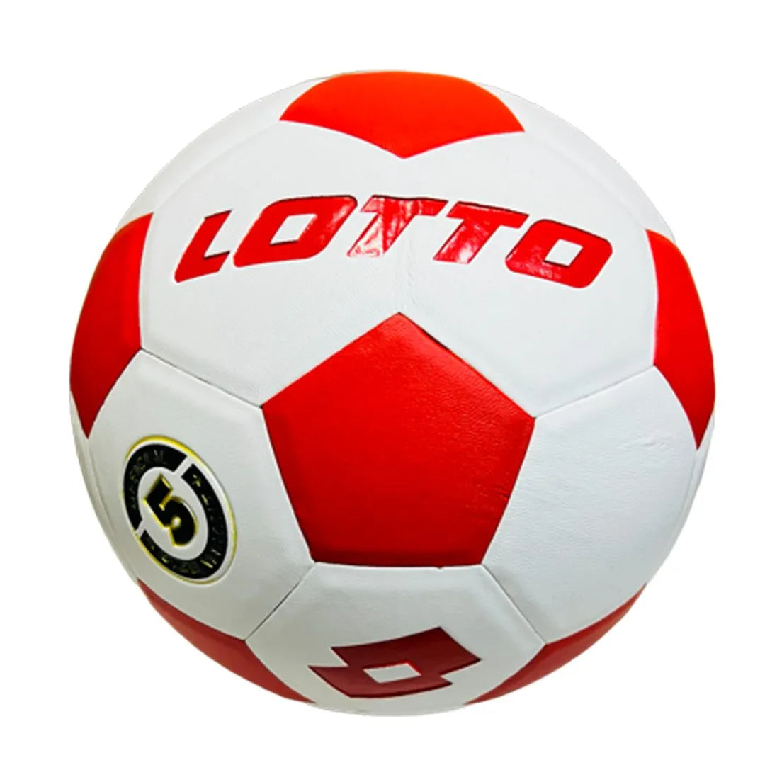 Lotto Soccer Ball | PVC Leminated | RED