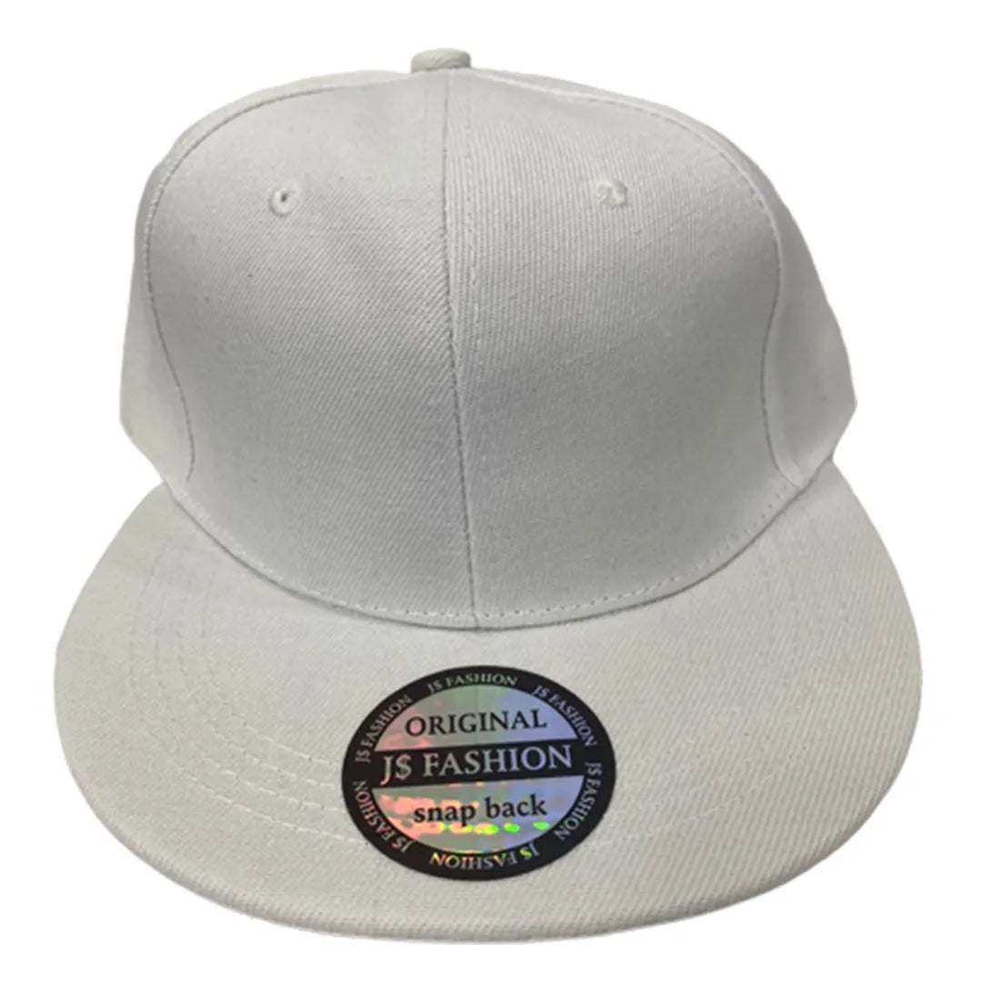 Straight Cap | White