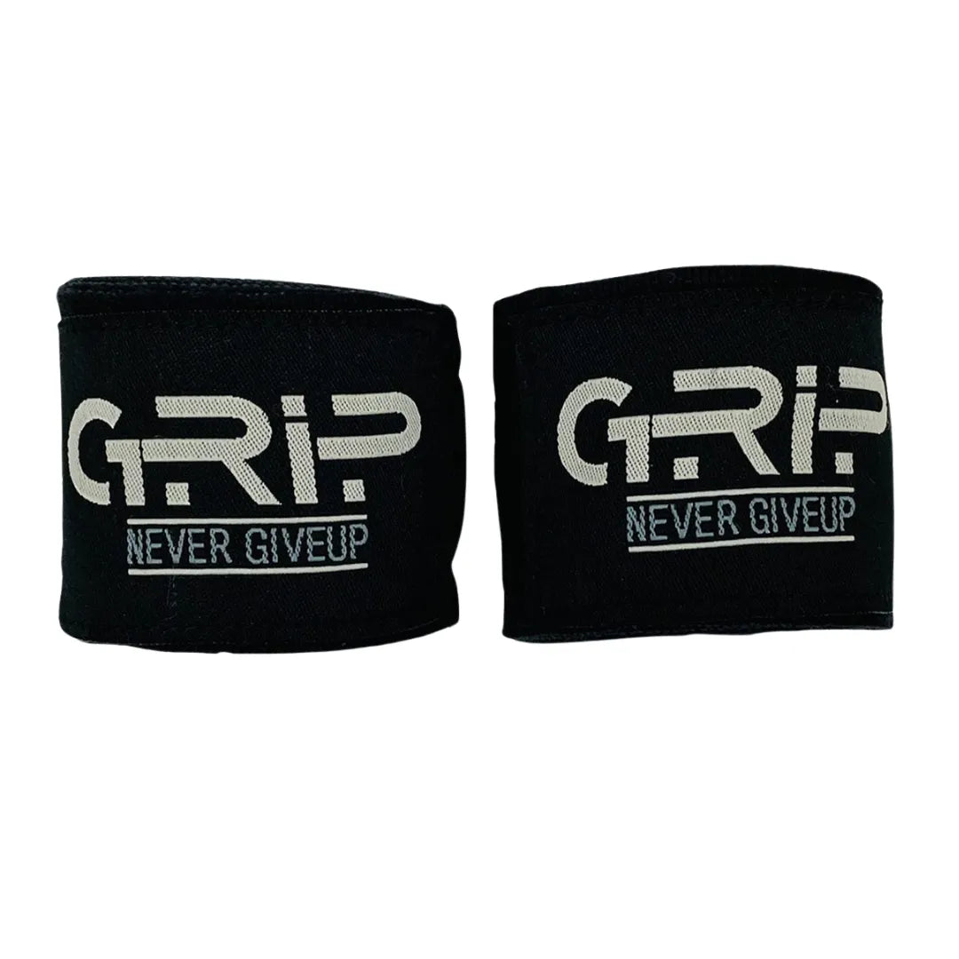 Grip FS Boxing Hand / Wrist Wraps | High Quality | Black