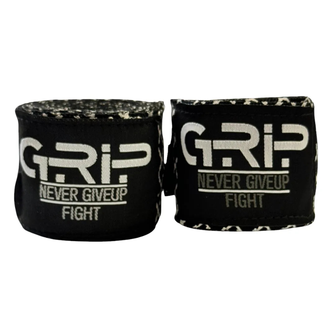 Grip FS Boxing Hand Wraps | High Quality | Camo Green