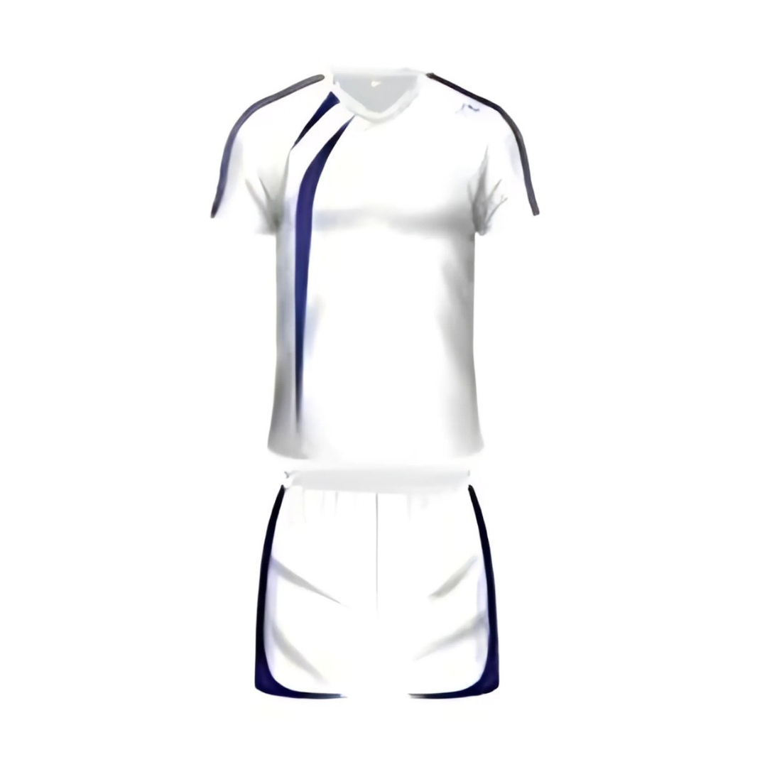Grip Evolution Team Soccer Kit | 14 Tops + 14 Shorts | White / Royal Blue