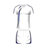 Grip Evolution Team Soccer Kit | 14 Tops + 14 Shorts | White / Royal Blue