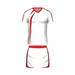 Grip Evolution Team Soccer Kit | 14 Tops + 14 Shorts | White / Red