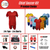 Grip Chief Soccer Kit | Gold/White | Senior