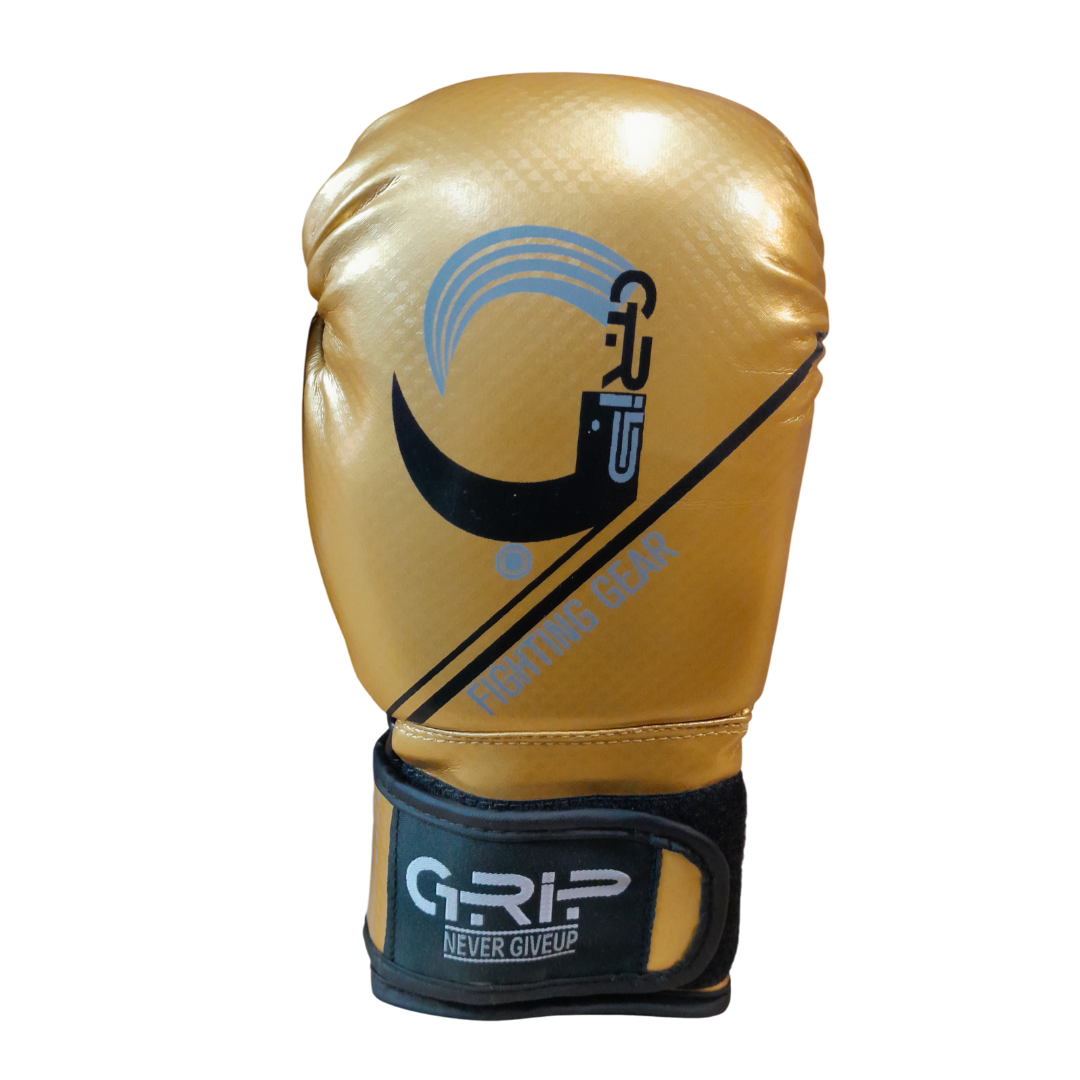 Grip FS Boxing Gloves | G7 Ultra Vinyl | Gold (Limited Edition)
