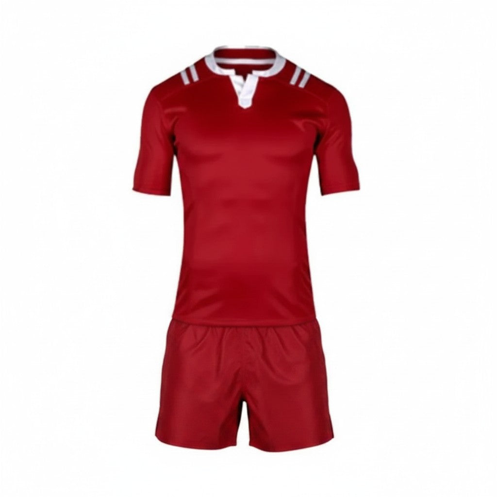 Rugby Players Kits | Standard | 4 Colors | Set of 22 | White / Red