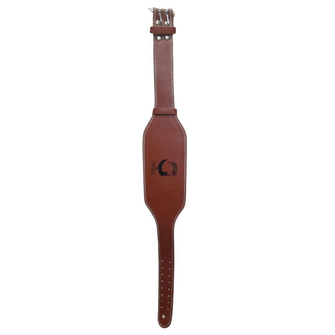 Grip FS Weight Lifting Leather Belt  Brown