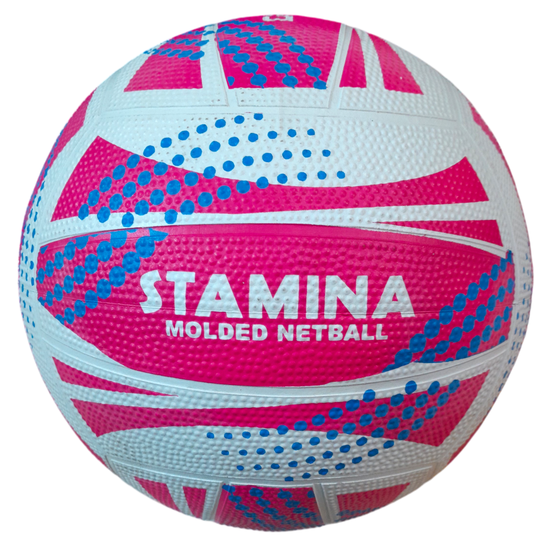Grip Star Netball Ball Rubber Moulded Ball | Stamina