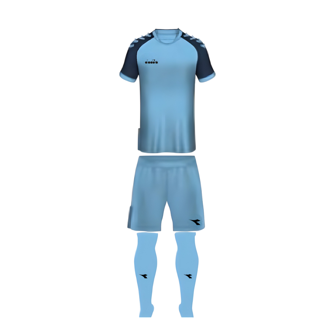 Diadora Amarosa | Soccer Kit | Set of 14 | Sky/Navy