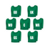 Grip NetBall Bibs | Set of 7 | Green