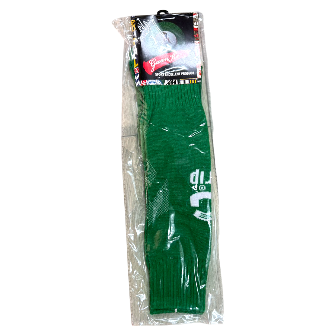 Grip Premium Padded Soccer Socks | Green