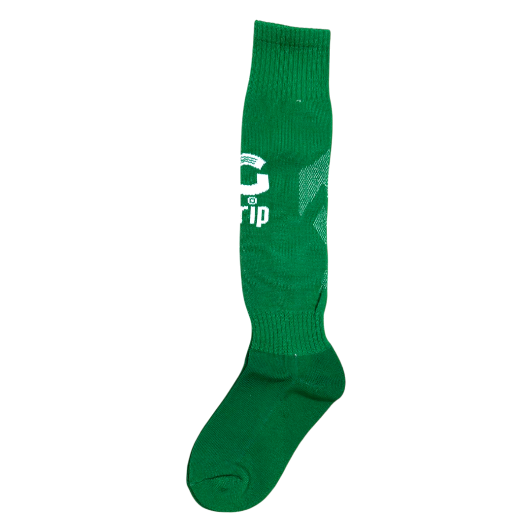 Grip Premium Padded Soccer Socks | Green