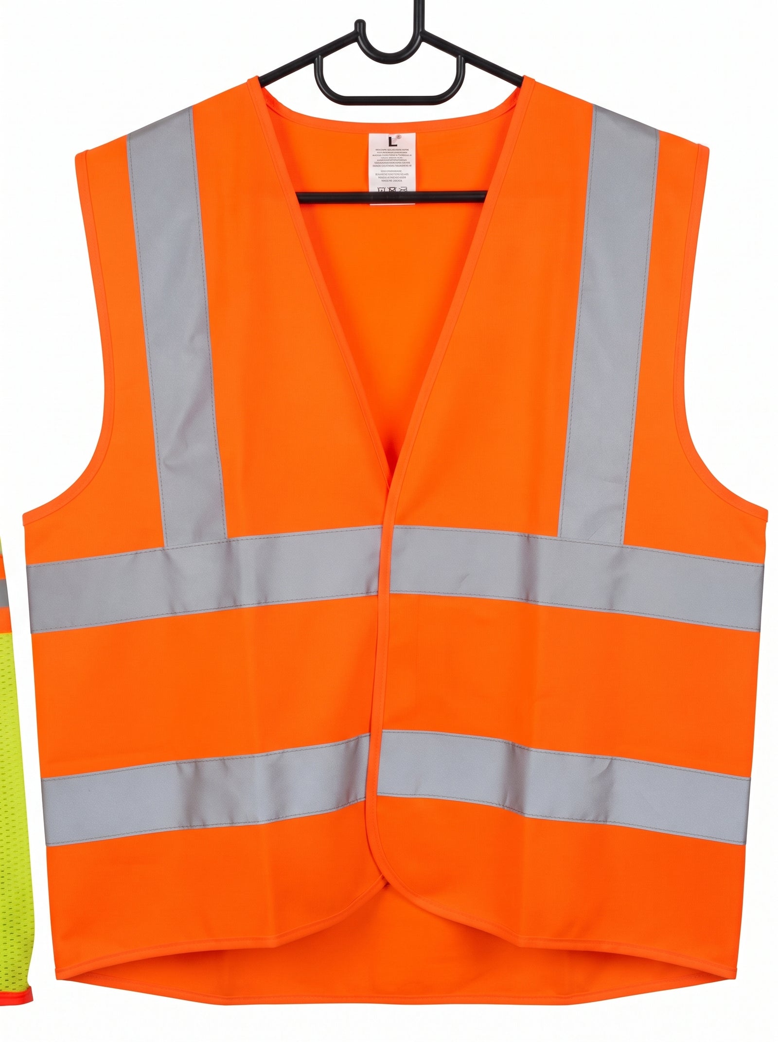 Hi-Vis Orange Safety Vest – High-Visibility Reflective Workwear