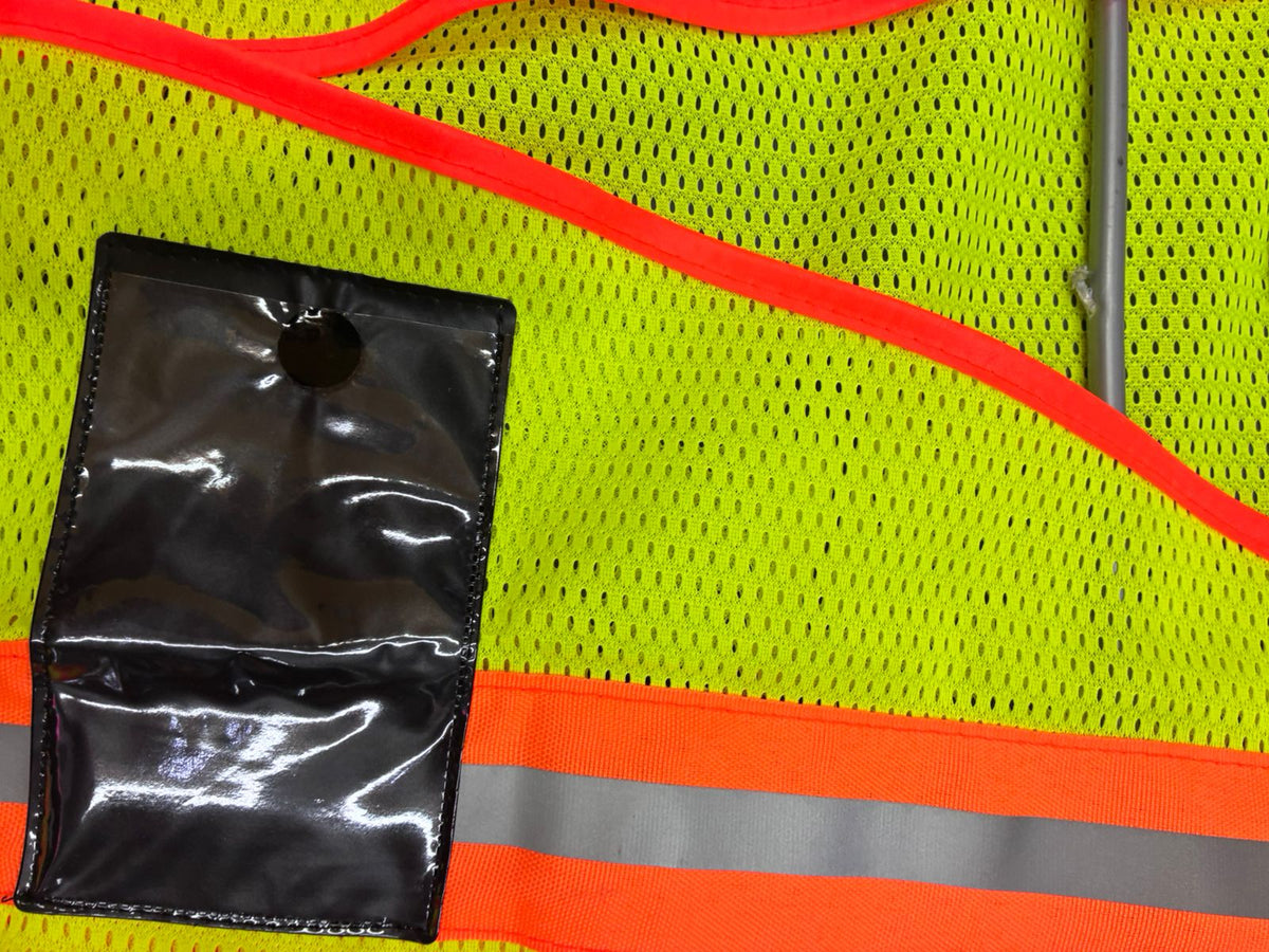 Hi-Vis Orange Safety Vest – High-Visibility Reflective Workwear