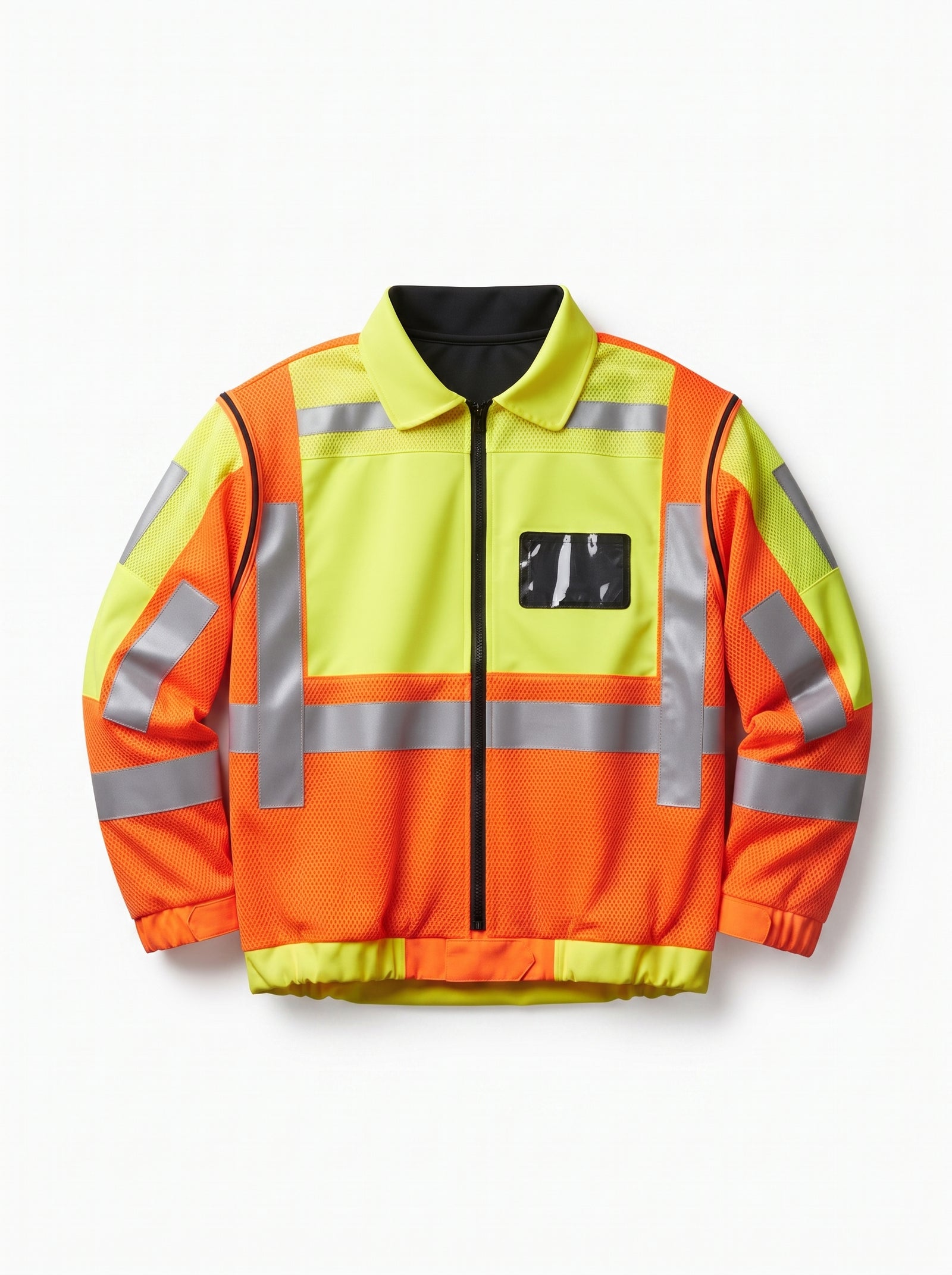 High-Visibility Reversible Safety Jacket