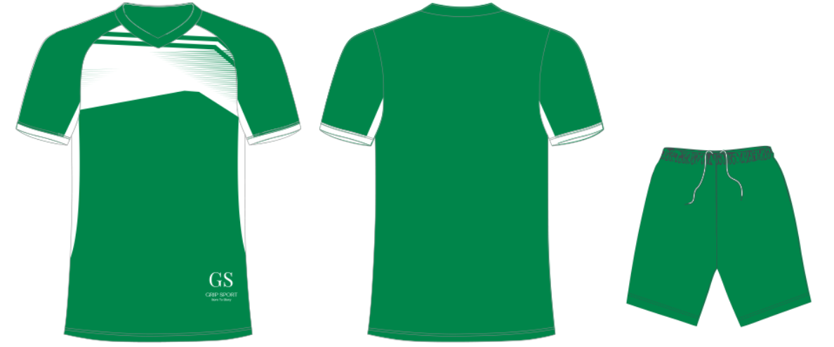Grip Golden Eagle | Soccer Kit | Green/White | Senior