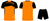 Grip Golden Eagle | Soccer Kit | Orange/Black | Senior