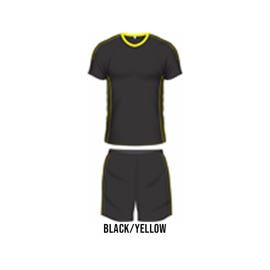 Grip Play Dream | Soccer Kit | Set of 14 | Black / Yellow