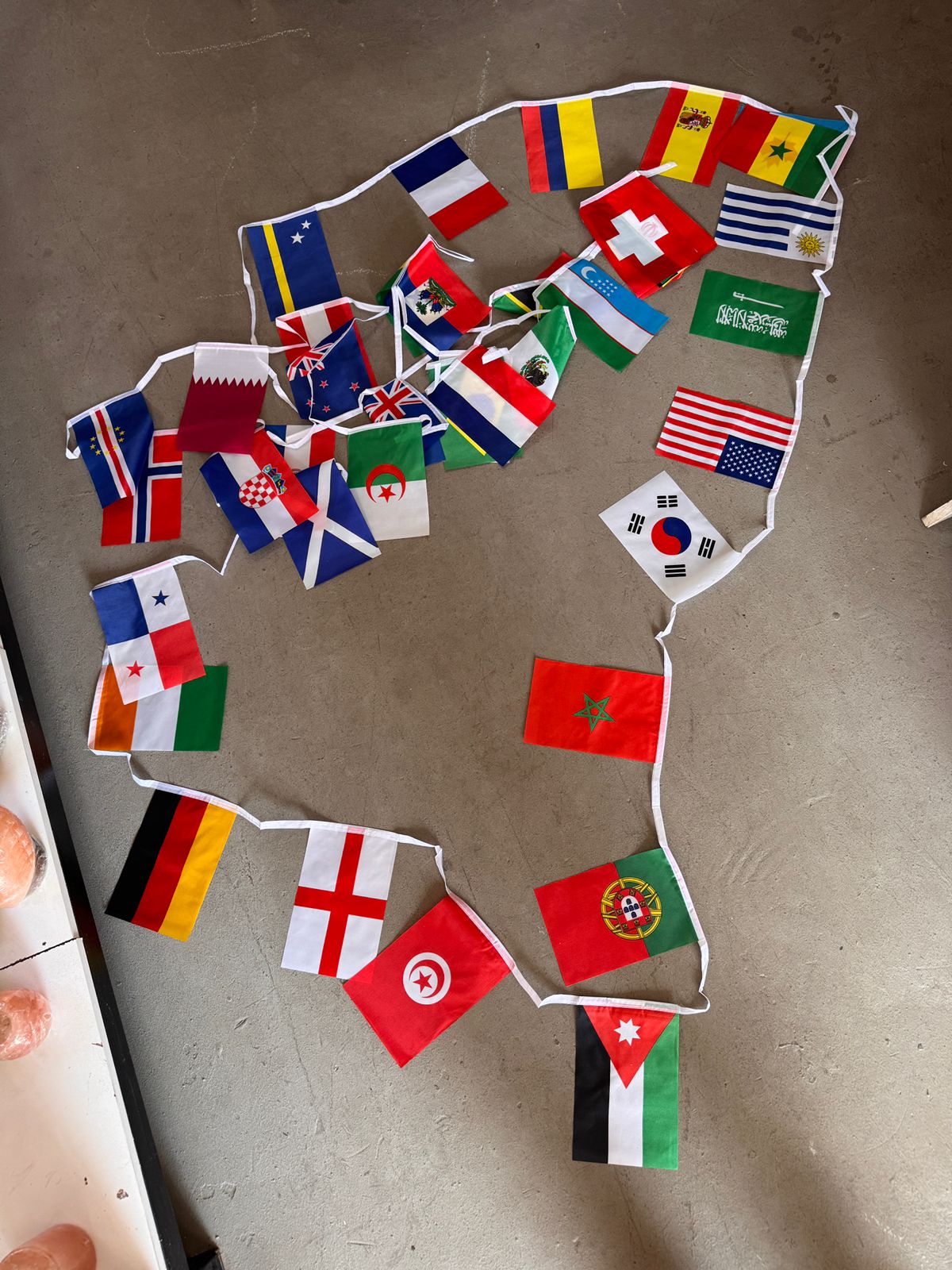 48 Football World Cup Bunting Flags 2026