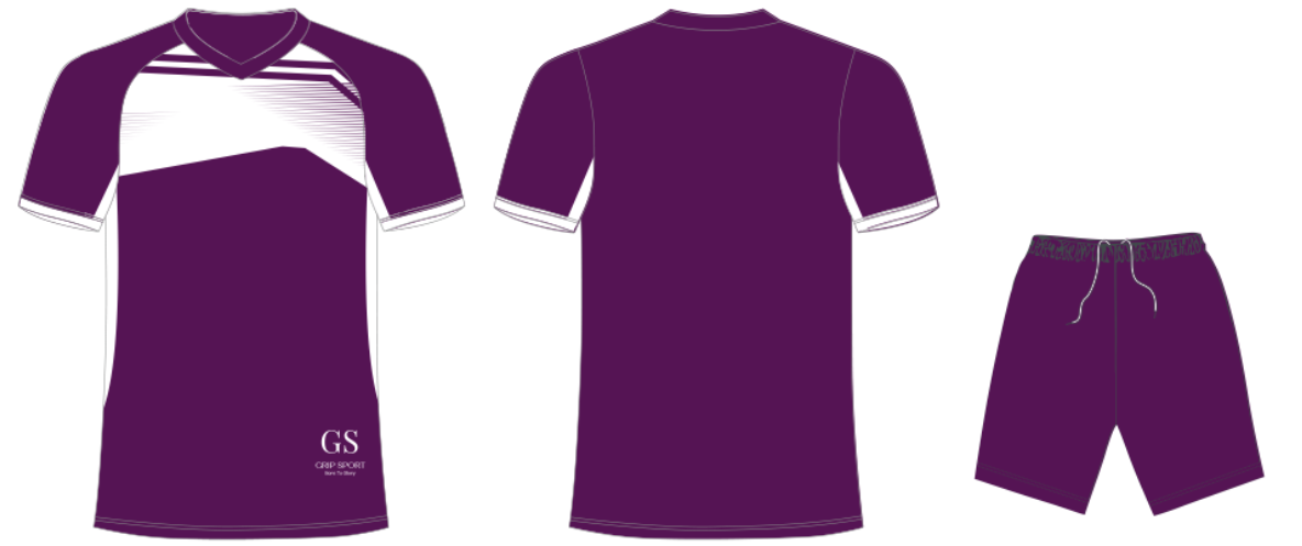 Grip Golden Eagle | Soccer Kit | Purple/White | Senior