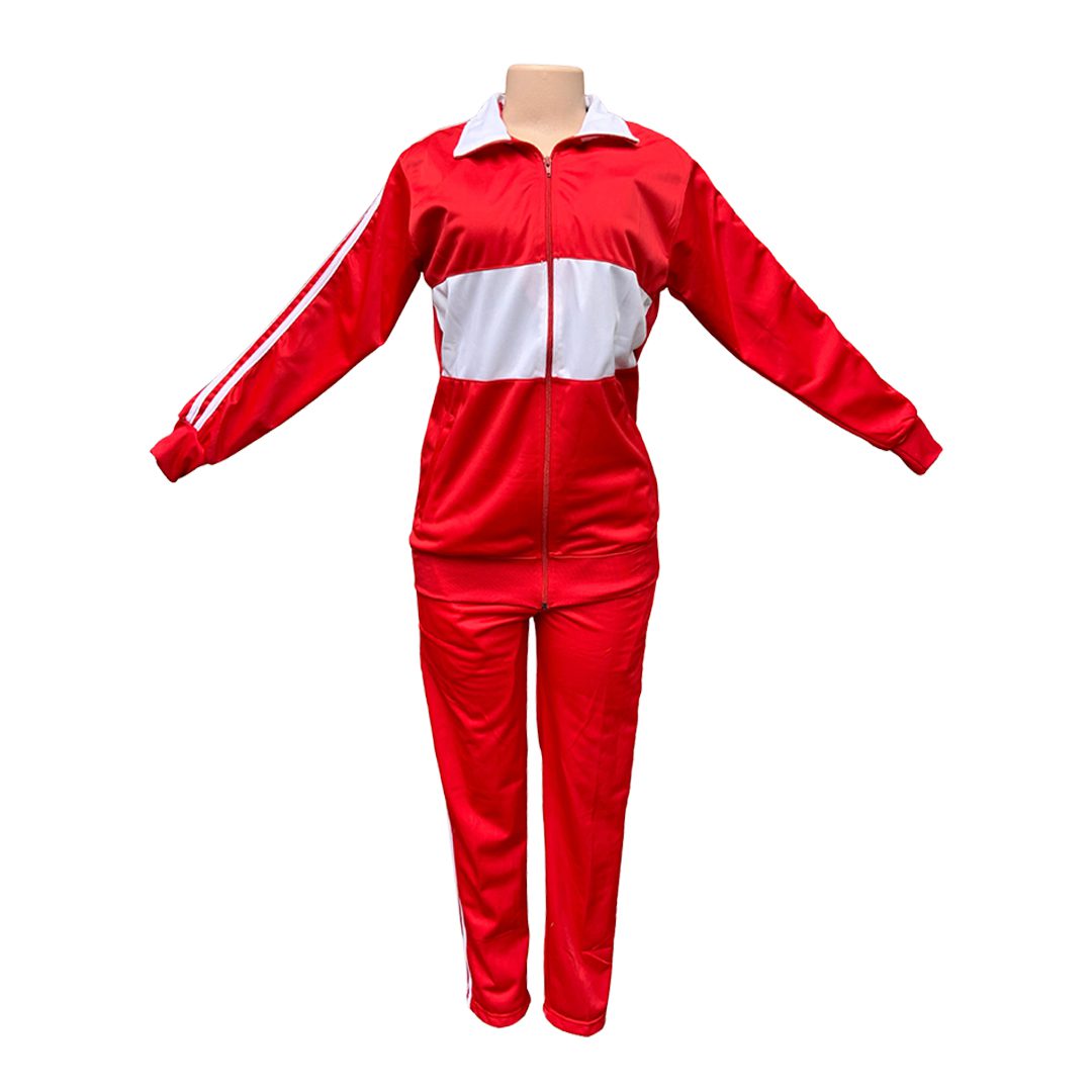 Grip Track Suite | Elite | White / Red